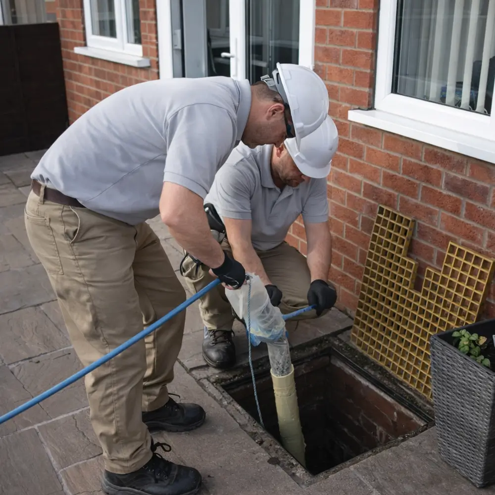 Blocked drain repair service in Hayes Harlington